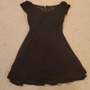 Black lace dress from Italy size small